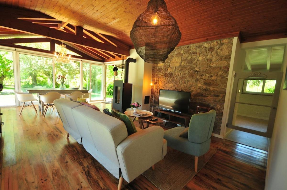Вилла Casas De Santiago Вила-Нова-ди-Сервейра Экстерьер фото